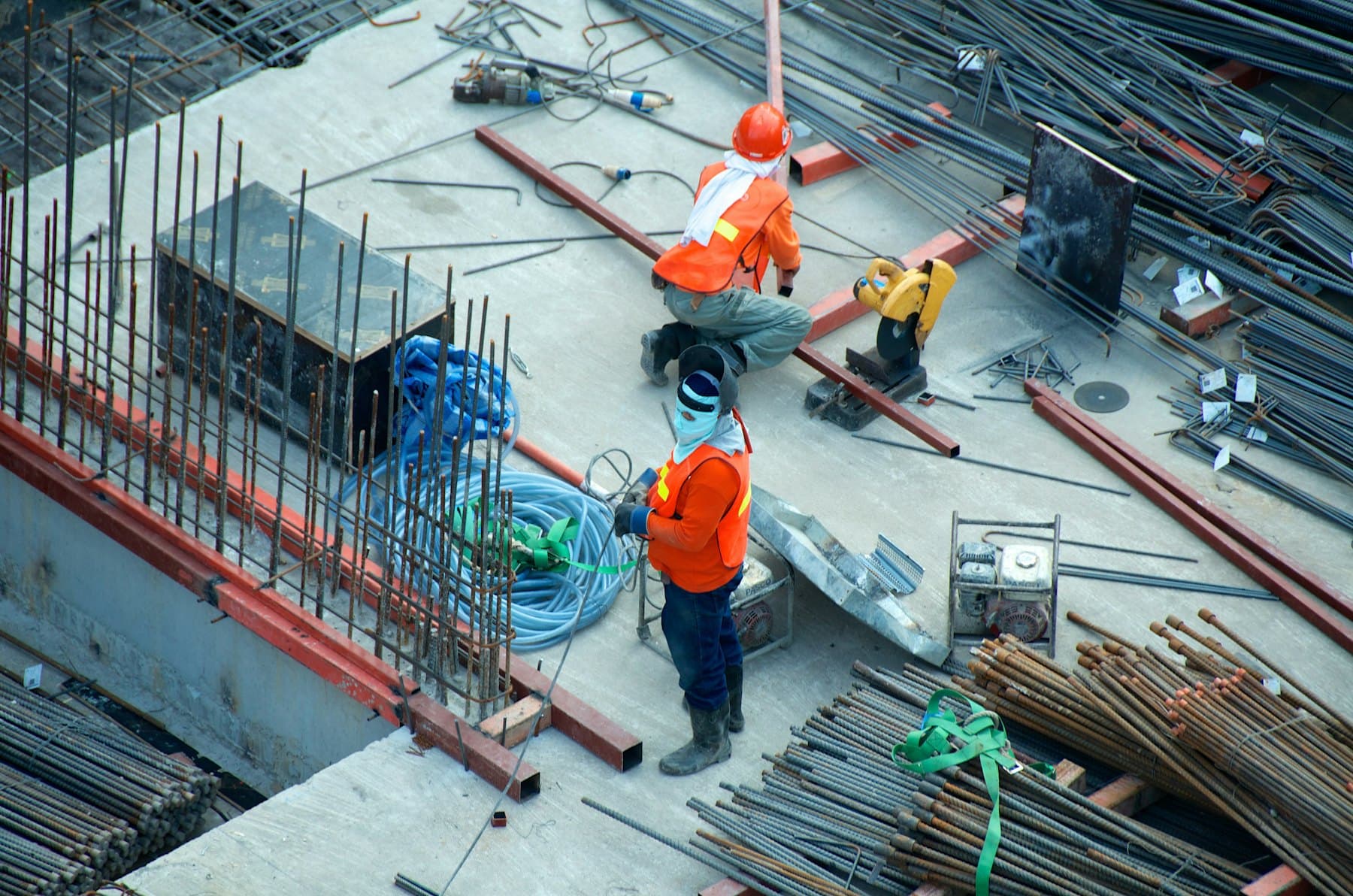 SAWA crew on site